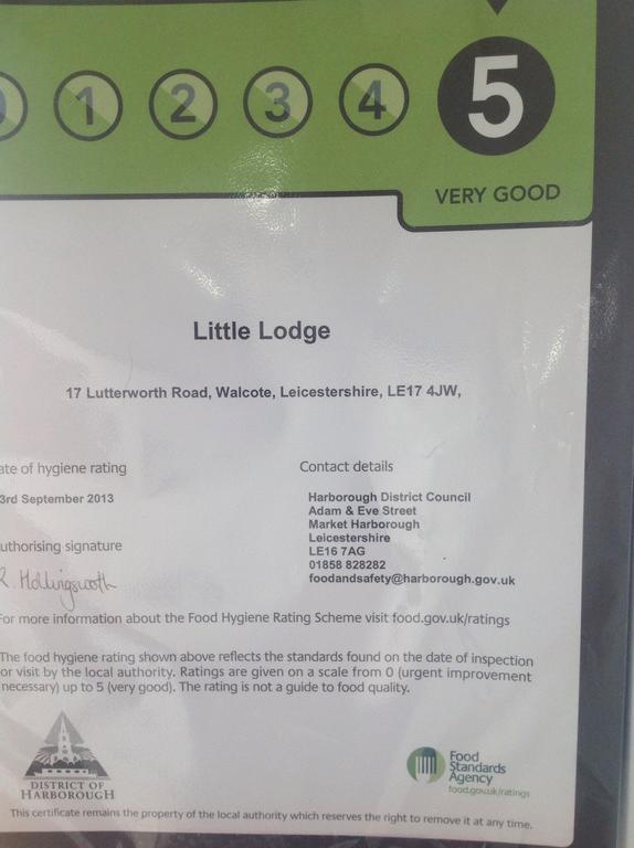 Little Lodge B&B Lutterworth Dış mekan fotoğraf